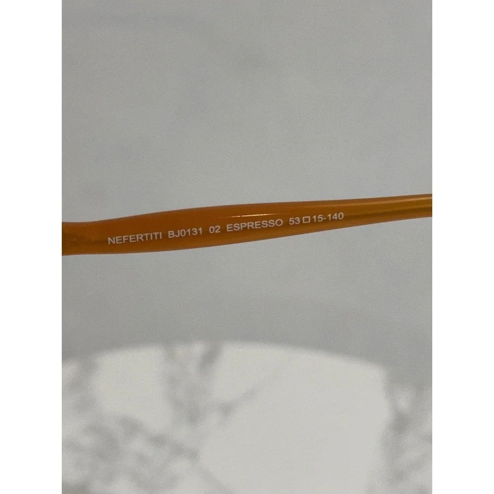 Betsey Johnson Nefertiti BJ0131 Eyeglass Frames Espresso Orange